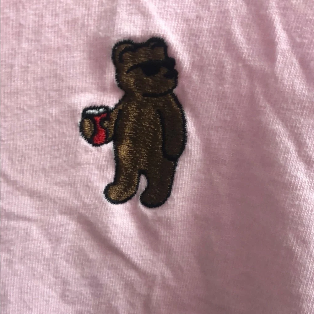 Riot Society Pink Long Sleeve Tee